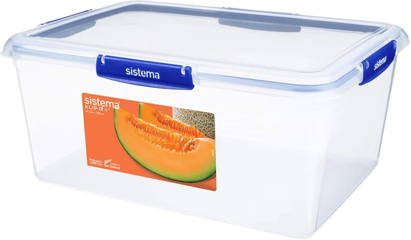 CONTENITORE ERMETICO RETTANGOLARE KLIPIT PLUS, 10 Lt