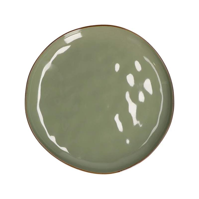 PIATTO PIANO VERDE OLIVA CONCERTO Ø27CM