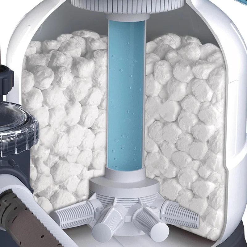 SFERE FILTRANTI PER FILTRAZIONE POMPE A SABBIA LAVABILI 500GR