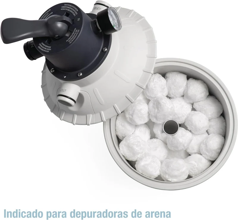 SFERE FILTRANTI PER FILTRAZIONE POMPE A SABBIA LAVABILI 500GR