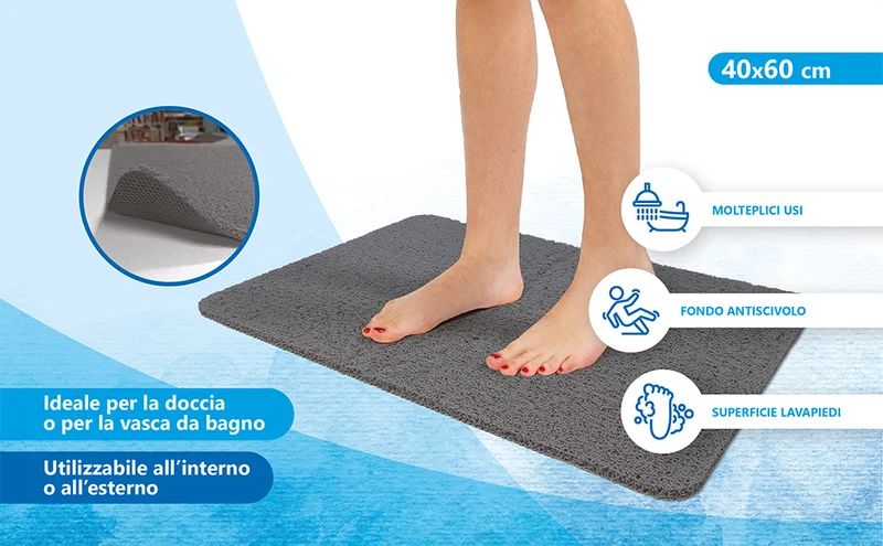 AQUA MAT TAPPETO ANTISCIVOLO ASSORBI ACQUA MULTIUSO