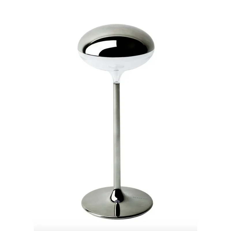 LAMPADA ZEEBO GRIGIO METALLIZATO CORDLESS RICARICABILE
