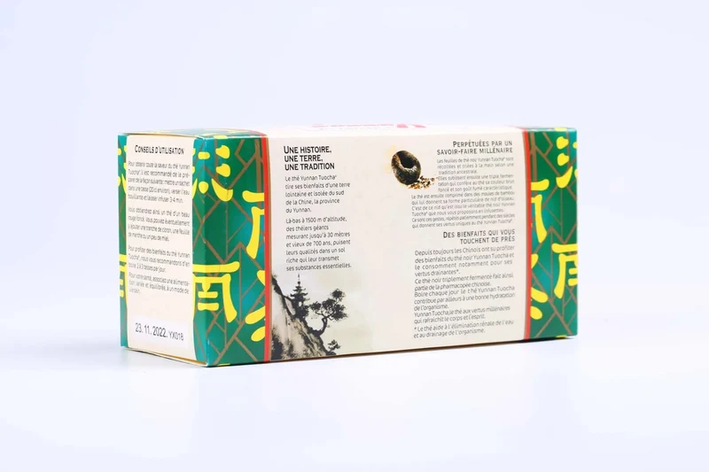 CONFEZIONE 25PZ TE' NATURE TUOCHA YUNNAN TUOCHA ZOUJI 2GR