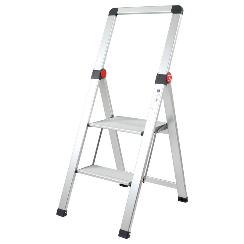 SCALA ALLUMINIO 2 GRADINI ANTISCIVOLO