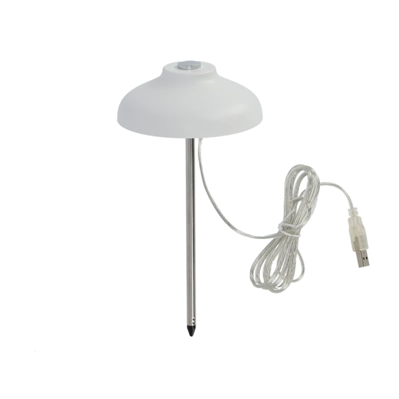 LAMPADA PER CRESCITA PIANTE BIANCA IN ACCIAIO