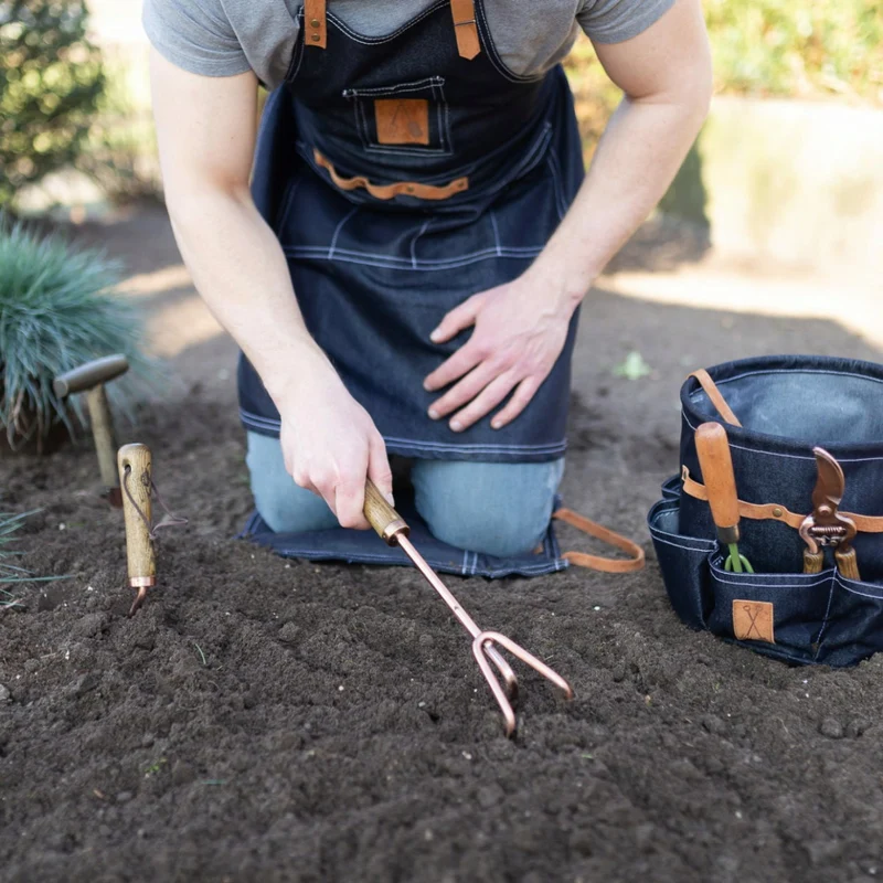 GREMBIULE DA GIARDINO IN DENIM