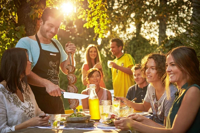 SPIEDO PER BARBECUE 65CM IN LEGNO