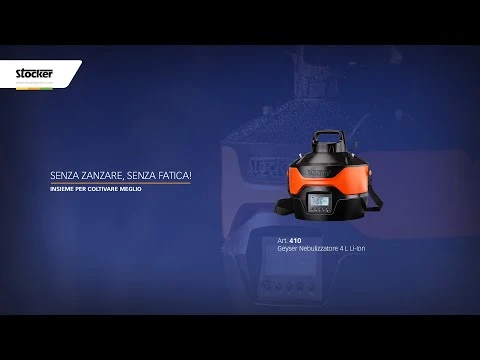 GEYSER NEBULIZZATORE ANTIZANZARE 4 L LI-ION