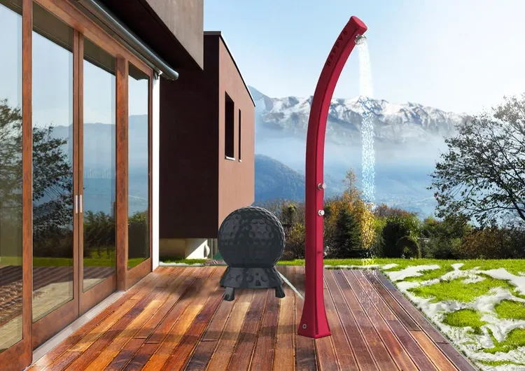 HOTBALL COLLETTORE SOLARE 40L SFERA PER DOCCE E ACQUA - ANTRACITE
