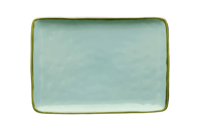 VASSOIO RETTANGOLARE 27X19CM LINEA ”CONCERTO” TÈ VERDE