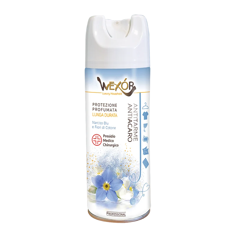 ANTITARME/ANTIACARO NARCISO BLU E FIORI DI COTONE 400ML SPRAY